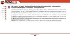 Desktop Screenshot of contentafrica.net