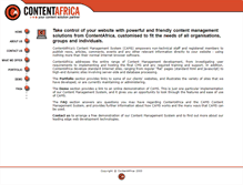 Tablet Screenshot of contentafrica.net